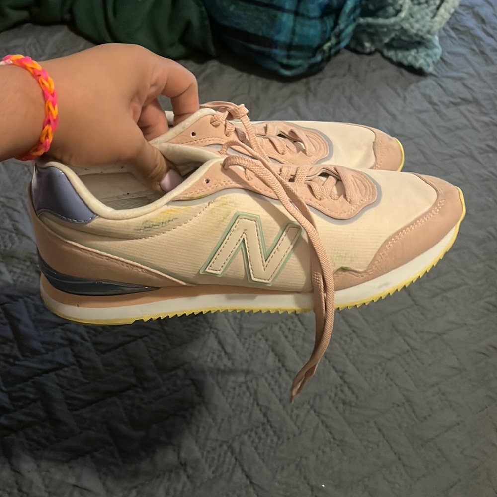 New balance pink and blue